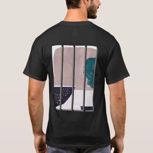 T-shirt Abstract Art (Achterkant)