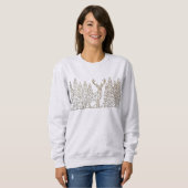 T-shirt Abstract Bos Hert (Voorkant volledig)