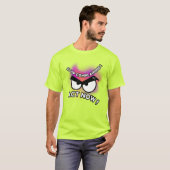 T-shirt: Act Now (limoen) T-shirt (Voorkant volledig)