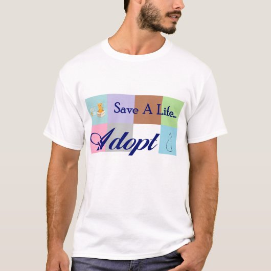 T-shirt Adoptie (Voorkant)