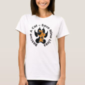 T-shirt Adoptie Kat Redding (Voorkant)