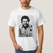 T-shirt adulte Pablo Emilio Escobar Gaviria (Voorkant)