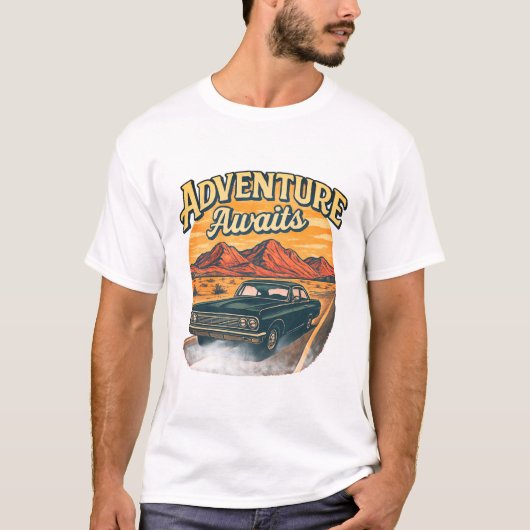 t-shirt adventure  (Voorkant)