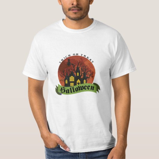 T-shirt afbeelding Halloween thema (Voorkant)