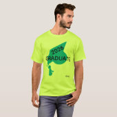 T-shirt : afgestudeerde 2026 (Voorkant volledig)