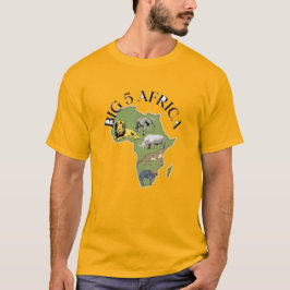 T-shirt "Afrikaanse Grote Vijf Majesteit"