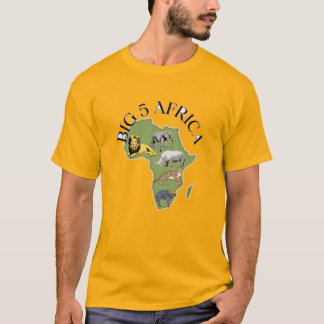 T-shirt "Afrikaanse Grote Vijf Majesteit"