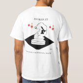 T-SHIRT ;  AFSOLUTANT  (Achterkant)