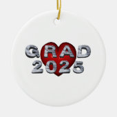 T-SHIRT Afstudeerder 2025 Keramisch Ornament (Voorkant)