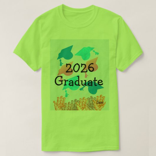 T-shirt  : Afstuderen (Design voorkant)