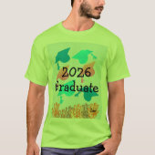 T-shirt  : Afstuderen (Voorkant)