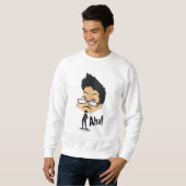 T-Shirt"Aha!" Moment Graphic Sweatshirt | Funny  (Voorkant volledig)