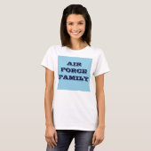 T-Shirt Air Force Family (Voorkant volledig)