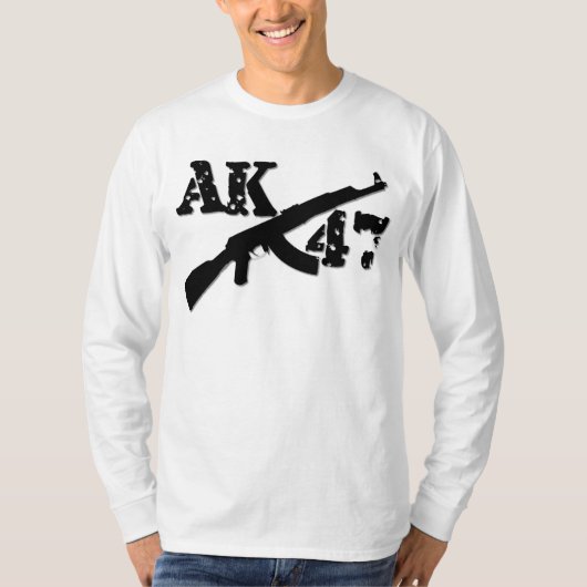 T-Shirt AK47-Chechnya (Voorkant)