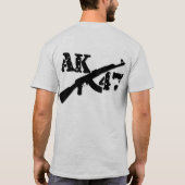 T-Shirt AK47-Chechnya2 (Achterkant)