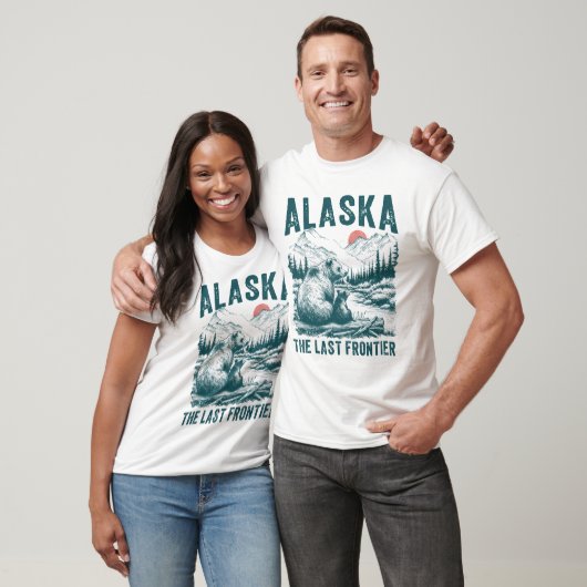 T-shirt AlAlaska Grizzly Family Frontier (Unisex)