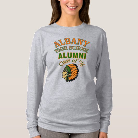 T-shirt Albany High Class of 76 (Voorkant)