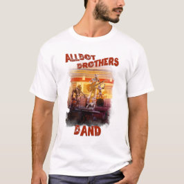 T-shirt Albot Brothers Band / Bob's Saucer Repair