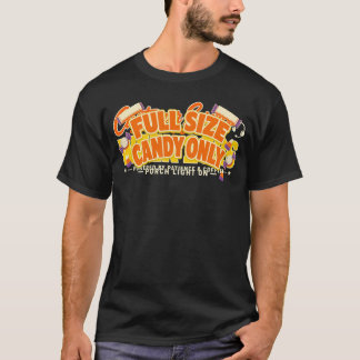 T-Shirt Alleen Volle Grootte Snoepgoed