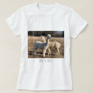 T-shirt - Alpacas Abby & Bailey