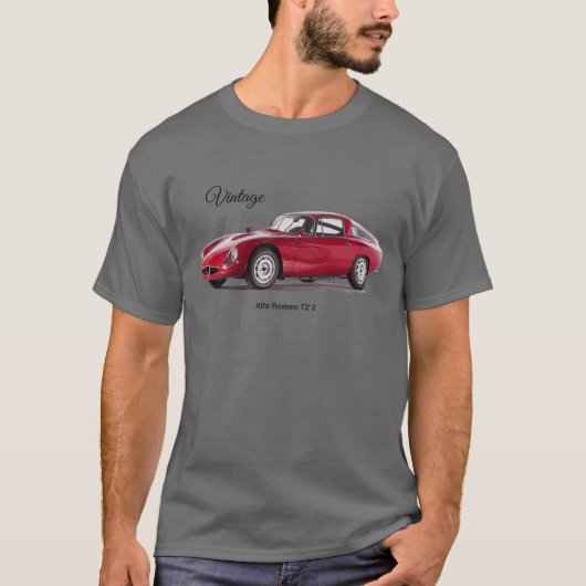 T-shirt  ALPHA ROMEO AUTO T-shirt (Voorkant)
