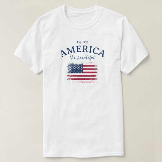 T-shirt - Amerika (Design voorkant)