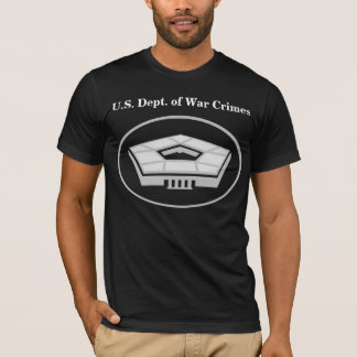 T-shirt - Amerikaanse afdeling oorlogsmisdaden