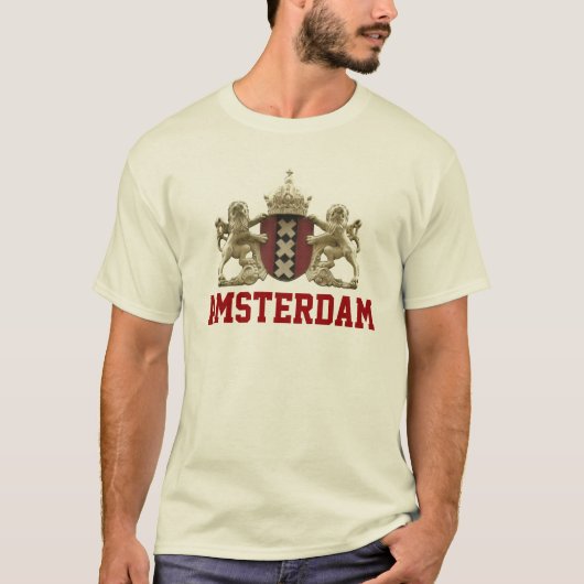 T-shirt Amsterdam (Voorkant)