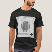 T-shirt ANDROID DESIGN (Voorkant)