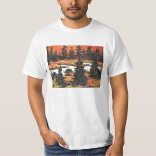 T-Shirt Ann Hayes Schilder structuur