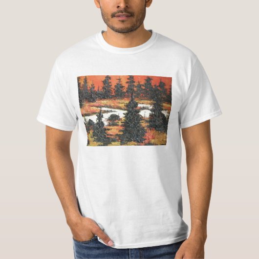 T-Shirt Ann Hayes Schilder structuur (Voorkant)