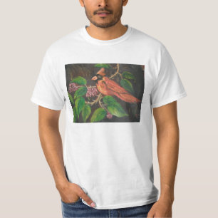 T-Shirt Ann Hayes schilderend kardinaal