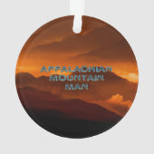 T-SHIRT Appalachian Mountain Man Ornament (achterkant)