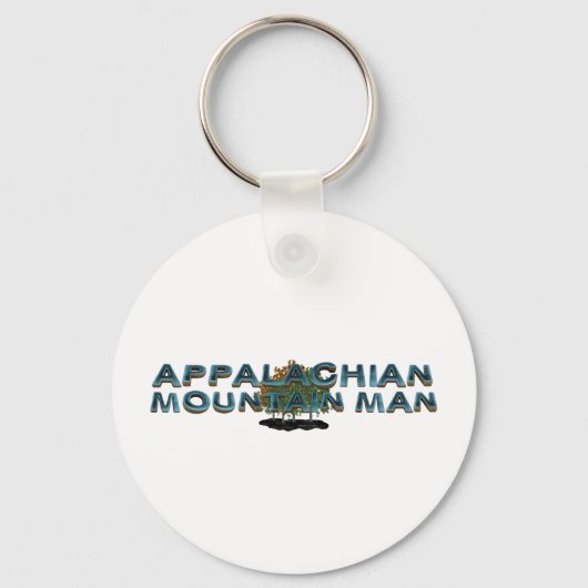T-SHIRT Appalachian Mountain Man Sleutelhanger (Voorkant)