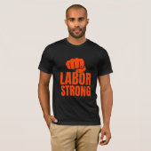 T-shirt 'Arbeid Sterke Arbeidsdag' (Voorkant volledig)