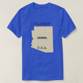 T-shirt - Arizona Map met Town