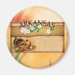 T-SHIRT Arkansas Magnets Magneet