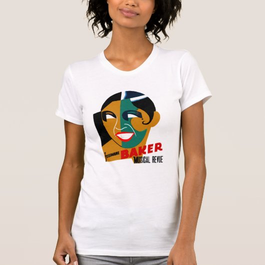 T-shirt  Art Josephine Baker Musical Revue (Voorkant)