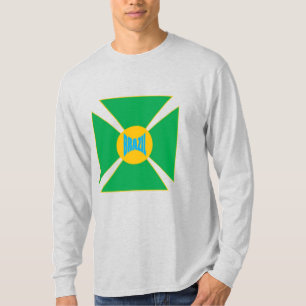 T-shirt as grijskleurig voor heren DESIGN BRAZIL