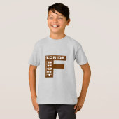 T-shirt as kinderen CHOCOLAT FLORIDA SPORT (Voorkant volledig)