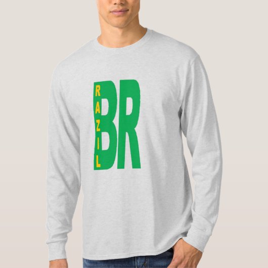 T-shirt as man   BRAZIL (Voorkant)