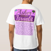 T-shirt — Asher (Achterkant)