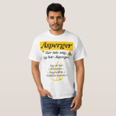 T-shirt — Asperger (Voorkant volledig)