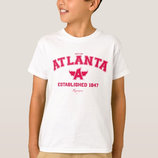 T-shirt Atlanta voor kinderen (Voorkant)