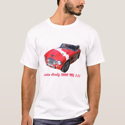 T-Shirt Austin Healey 3000 Mk 111 (Voorkant)