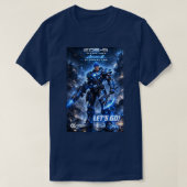 T-SHIRT - AXION-8 STORMBLADE - LAAT HET BEGINNEN! (Design voorkant)