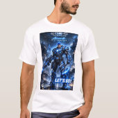 T-SHIRT - AXION-8 STORMBLADE - LET'S GO! (Voorkant)