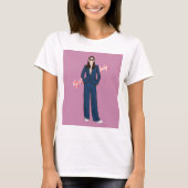 T-shirt baas dame (Voorkant)