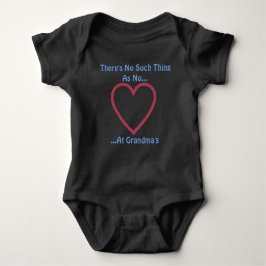 T-Shirt Baby Body voor Oma's Jongen