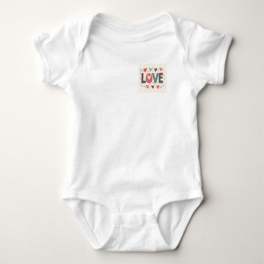 T-Shirt Baby Bodysuit (Voorkant)